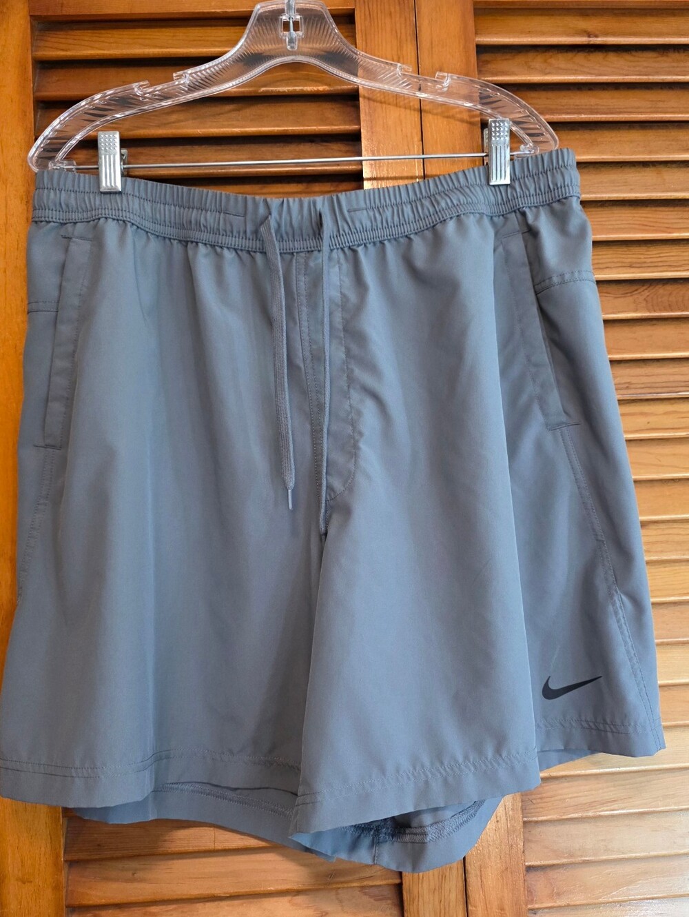 Nike Men’s Dri-FIT Form 7” Unlined Versatile Shorts XL Gray